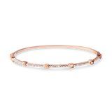 PYRAMID DIAMOND STUD BANGLE