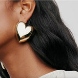 Puffy Heart Earrings