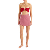 Gingham Seersucker Short Sarong