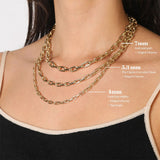 Italian Chain Link Necklace