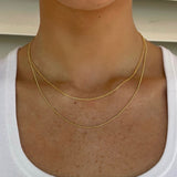 GOLD BEAD LINK CHAIN