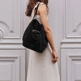 BELTED BUCKET BAG LARGE