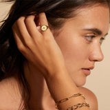 Compass Signet Ring
