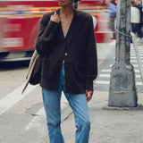 CASHMERE LUXE POCKET CARDIGAN