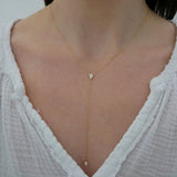 DIAMOND LARIAT NECKLACE