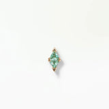 Emerald Two-Step Earring