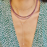 DIAMOND LARIAT NECKLACE