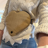 Heart Cross Body Belt Bag