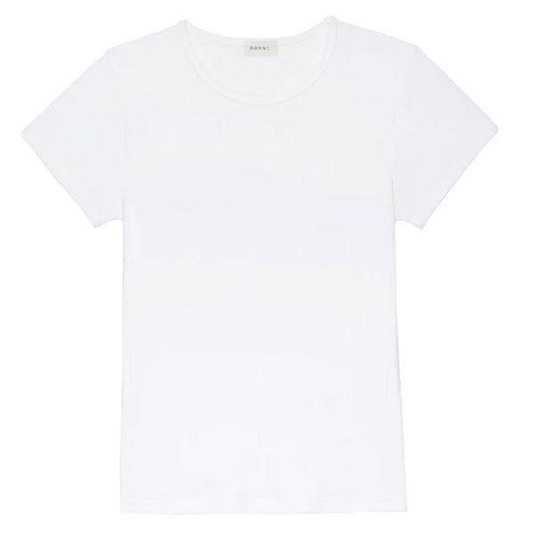 The Pointelle Baby Tee
