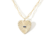 SUNBEAM HEART CHARM