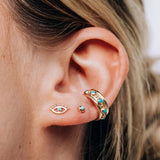 Méditerranée Ear Cuff Turquoise