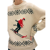 Cashmere Blend Ski Crewneck