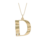 Diamond Sunbeam Letter - D