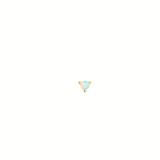 Small Opal Stud - Flat Back