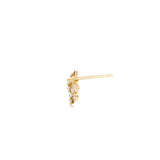 14K SPRINKLE STAR EARRING