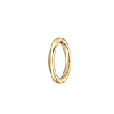 Plain Gold Hoop