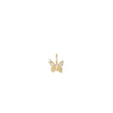 DIAMOND BUTTERFLY MINI CHARM