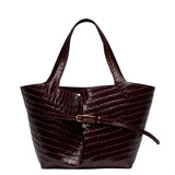 BELTED TOTE BAG
