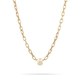 BAGUETTE HORSESHOE LUCKY BIG BEAD