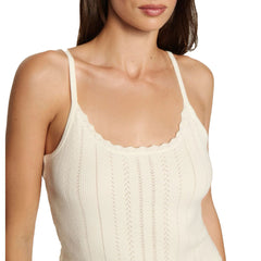 POINTELLE SWEATER CAMI