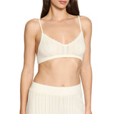 POINTELLE SWEATER BRALETTE