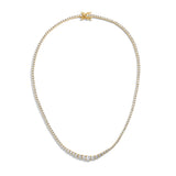 GRADIENT AMINA TENNIS NECKLACE