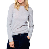 100% MACHINE WASHABLE CASHMERE CREW