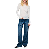 100% MACHINE WASHABLE CASHMERE CREW