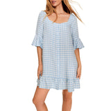 Marseille Linen Mini Dress