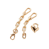 Padlock Heart Chain Bracelet