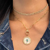 DIAMOND LOBSTER CONNECTOR CHARM