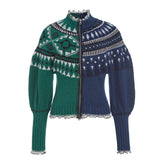 LINEA ZIP FRONT CARDIGAN