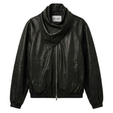 YVETTE LEATHER BOMBER
