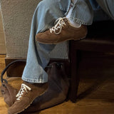 Tb.56 Suede Leather Sneakers