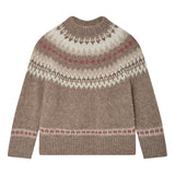 Alpaca Blend Cable Crewneck