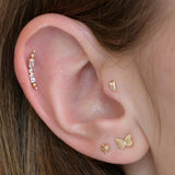Mini Butterfly Single Stud