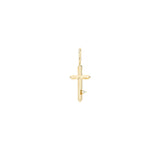 Diamond Cross Mini Bead Charm