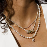 Tiny Seed Pearl Necklace