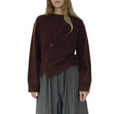 Asymmetric Cashmere Knit