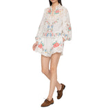 ASTRID EMBROIDERY L/SLV BLOUSE