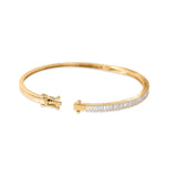 BAGUETTE DIAMOND BANGLE