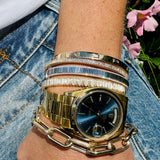 BAGUETTE DIAMOND BANGLE