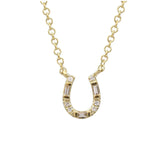 LUCKY DIAMOND HORSESHOE NECKLACE