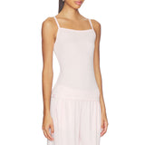 POINTELLE RIB TANK W/ SCALLOP