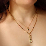 Carob Bean High Polish Pendant