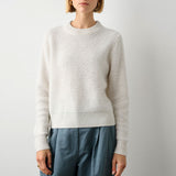 Cashmere Textured Crewneck