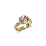 CLASSIQUE OVAL DEW DROP BAND RING