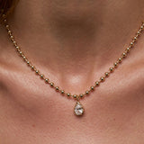 CLEO PEAR NECKLACE