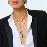 CRYSTAL GRANITA LE PETITE CORD NECKLACE