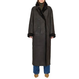 DANIELLE BLACK VINTAGE REVERSIBLE SHEARLING DUSTER